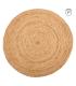 ALFOMBRA NATURAL YUTE DECORACIÓN 200 X 200 X 1 CM