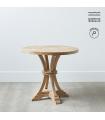 MESA COMEDOR NATURAL MADERA DE MANGO 85 X 85 X 76 CM
