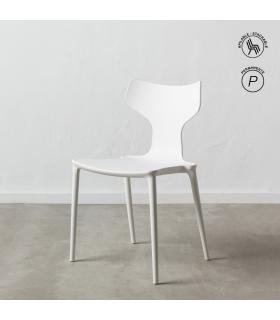 SILLA BLANCO POLIPROPILENO 47 X 41 X 83,50 CM