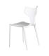 SILLA BLANCO POLIPROPILENO 47 X 41 X 83,50 CM