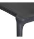 SILLA GRIS OSCURO POLIPROPILENO 47 X 41 X 83,50 CM