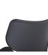 SILLA GRIS OSCURO POLIPROPILENO 47 X 41 X 83,50 CM