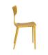SILLA AMARILLO POLIPROPILENO 47 X 41 X 83,50 CM
