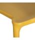 SILLA AMARILLO POLIPROPILENO 47 X 41 X 83,50 CM