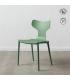 SILLA VERDE MENTA POLIPROPILENO 47 X 41 X 83,50 CM