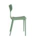 SILLA VERDE MENTA POLIPROPILENO 47 X 41 X 83,50 CM