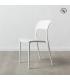 SILLA BLANCO POLIPROPILENO 43 X 43 X 83,20 CM