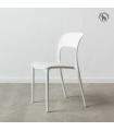 SILLA BLANCO POLIPROPILENO 43 X 43 X 83,20 CM