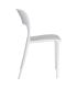 SILLA BLANCO POLIPROPILENO 43 X 43 X 83,20 CM