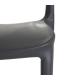 SILLA GRIS OSCURO POLIPROPILENO 43 X 43 X 83,20 CM