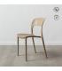 SILLA BEIGE POLIPROPILENO 43 X 43 X 83,20 CM