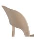 SILLA BEIGE POLIPROPILENO 43 X 43 X 83,20 CM