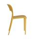 SILLA AMARILLO POLIPROPILENO 43 X 43 X 83,20 CM