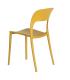 SILLA AMARILLO POLIPROPILENO 43 X 43 X 83,20 CM