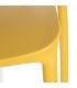 SILLA AMARILLO POLIPROPILENO 43 X 43 X 83,20 CM