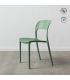 SILLA VERDE MENTA POLIPROPILENO 43 X 43 X 83,20 CM