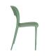 SILLA VERDE MENTA POLIPROPILENO 43 X 43 X 83,20 CM
