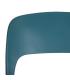 SILLA AZUL POLIPROPILENO 43 X 43 X 83,20 CM
