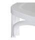 SILLA BLANCO POLIPROPILENO 48,50 X 43 X 91 CM