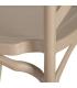 SILLA BEIGE POLIPROPILENO 48,50 X 43 X 91 CM