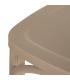 SILLA BEIGE POLIPROPILENO 48,50 X 43 X 91 CM