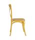SILLA AMARILLO POLIPROPILENO 48,50 X 43 X 91 CM