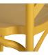 SILLA AMARILLO POLIPROPILENO 48,50 X 43 X 91 CM