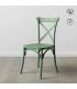 SILLA VERDE MENTA POLIPROPILENO 48,50 X 43 X 91 CM