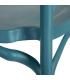 SILLA AZUL POLIPROPILENO 48,50 X 43 X 91 CM