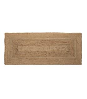 ALFOMBRA NATURAL YUTE DECORACIÓN 170 X 70 X 1 CM