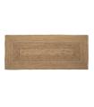 ALFOMBRA NATURAL YUTE DECORACIÓN 170 X 70 X 1 CM