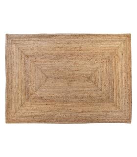 ALFOMBRA NATURAL YUTE DECORACIÓN 290 X 200 X 1 CM