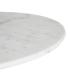 MESA COMEDOR BLANCO-NEGRO METAL-MÁRMOL 80 X 80 X 71 CM