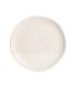 PLATO POSTRE BLANCO STONEWARE COCINA 20 X 20 X 2 CM