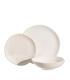 PLATO POSTRE BLANCO STONEWARE COCINA 20 X 20 X 2 CM