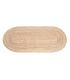 ALFOMBRA NATURAL YUTE DECORACIÓN 170 X 70 CM