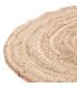 ALFOMBRA NATURAL YUTE DECORACIÓN 170 X 70 CM