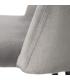 TABURETE ALTO GRIS TEJIDO-METAL SALÓN 40,20 X 48,20 X 102 CM