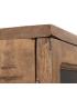 VITRINA NATURAL MADERA DE MANGO SALÓN 115 X 40 X 194 CM