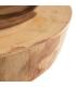 MESA CENTRO NATURAL MADERA DE SUAR 70 X 70 X 45 CM