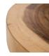 MESA CENTRO NATURAL MADERA DE SUAR 70 X 70 X 45 CM