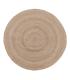 ALFOMBRA NATURAL YUTE DECORACIÓN 300 X 300 CM