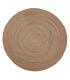 ALFOMBRA NATURAL YUTE DECORACIÓN 350 X 350 CM