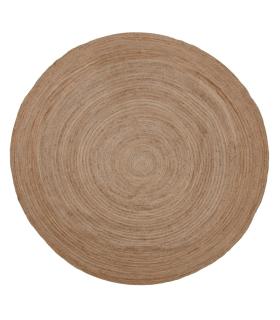 ALFOMBRA NATURAL YUTE DECORACIÓN 350 X 350 CM