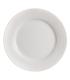 PLATO LLANO BLANCO PORCELANA COCINA 26 X 26 CM