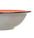 PLATO HONDO NARANJA STONEWARE COCINA 21 X 21 CM