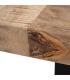 MESA COMEDOR NATURAL-NEGRO 180 X 90 X 76 CM