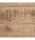 MESA COMEDOR NATURAL-NEGRO 240 X 100 X 76 CM