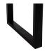 MESA COMEDOR NATURAL-NEGRO 240 X 100 X 76 CM