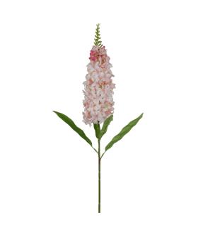 FLOR JACINTO ROSA PVC JARDÍN 95 CM